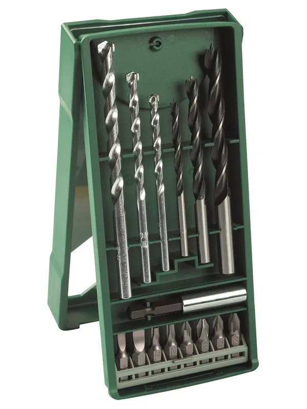 Bosch 15-delers Mini-X-Line-sett blandet