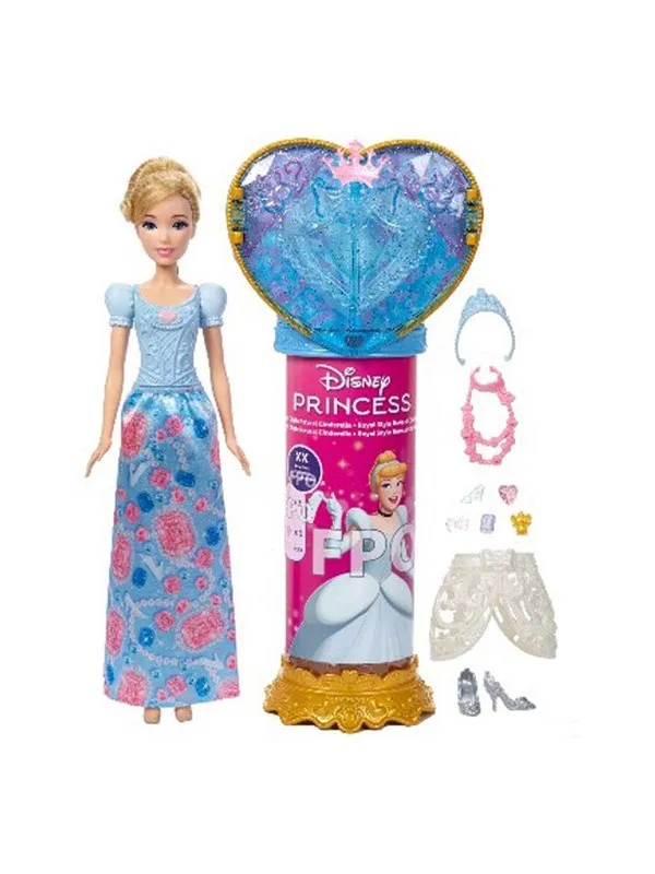 Disney Princess Fashion Doll Reveal Cinderella