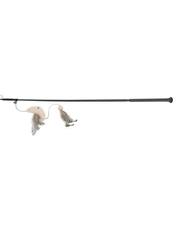 Trixie Playing Rod XXL with Fish 65 cm