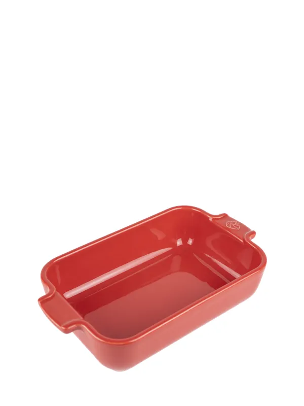 Peugeot Appolia Rectangular dish 22 cm Red