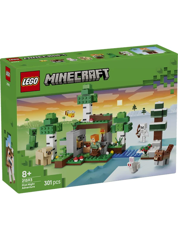 LEGO Minecraft 21593 Eventyr den første natten