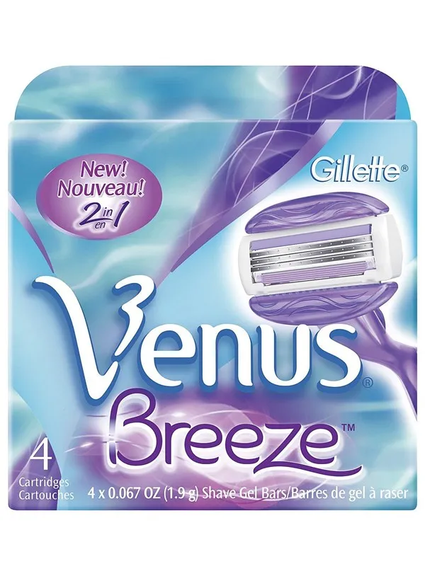 Gillette Venus Breeze Replacement Razorblades