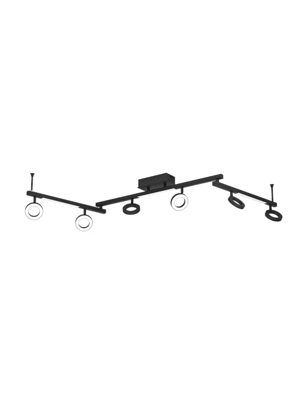 EGLO CARDILLIO spot rail 3L black