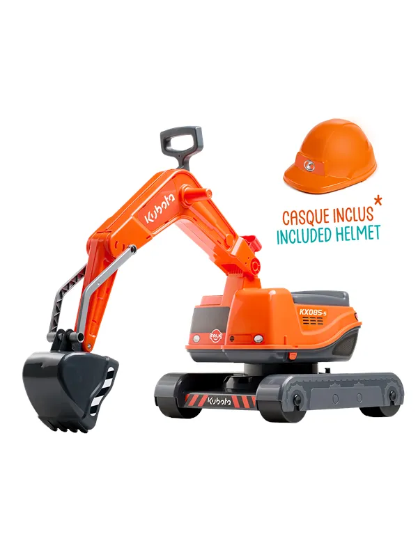 Orange Gravemaskin inkl. hjelm Kubota