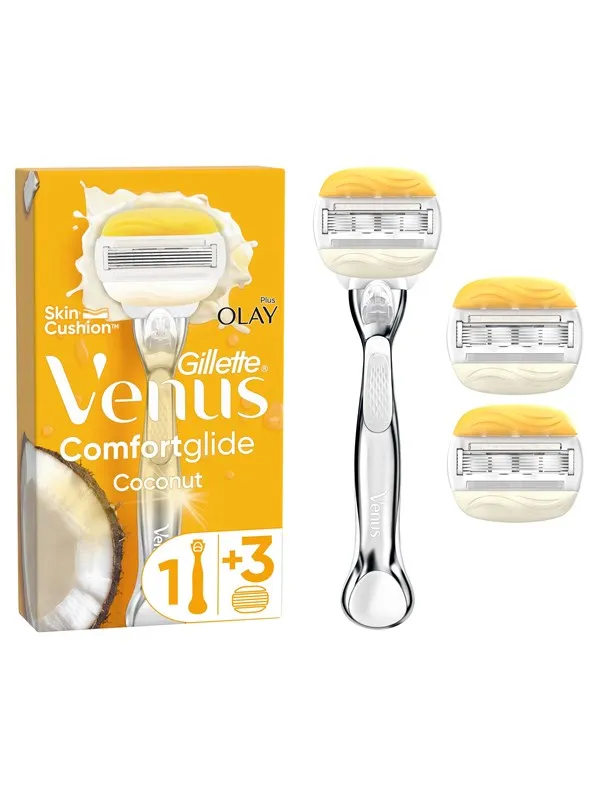 Gillette-Venus Venus Comfortglide Barberhøvel - 3 barberblader