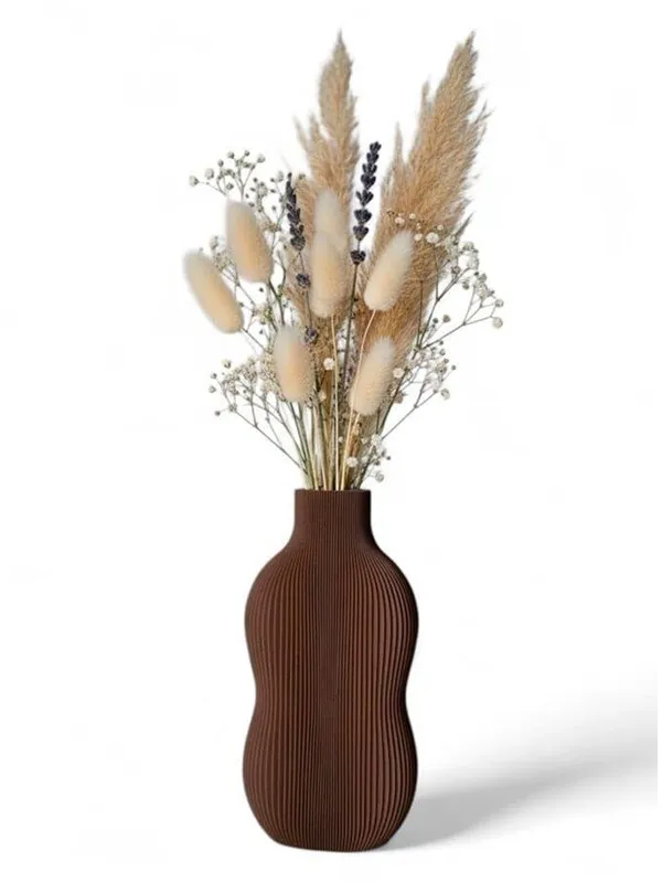 Simiu BABBIA - Vase - 21cm - Mocha