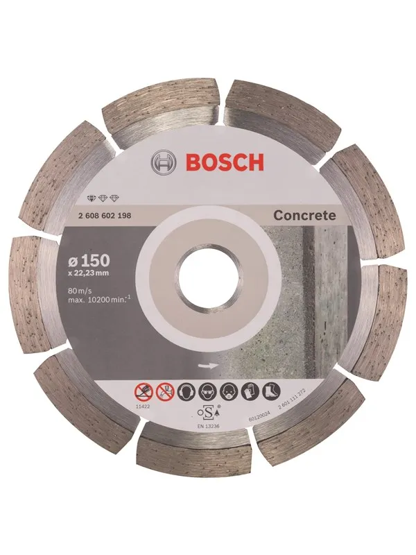 Bosch Diamantkappeskive standard for Concrete 150 x 22,23 x 2 x 10 mm