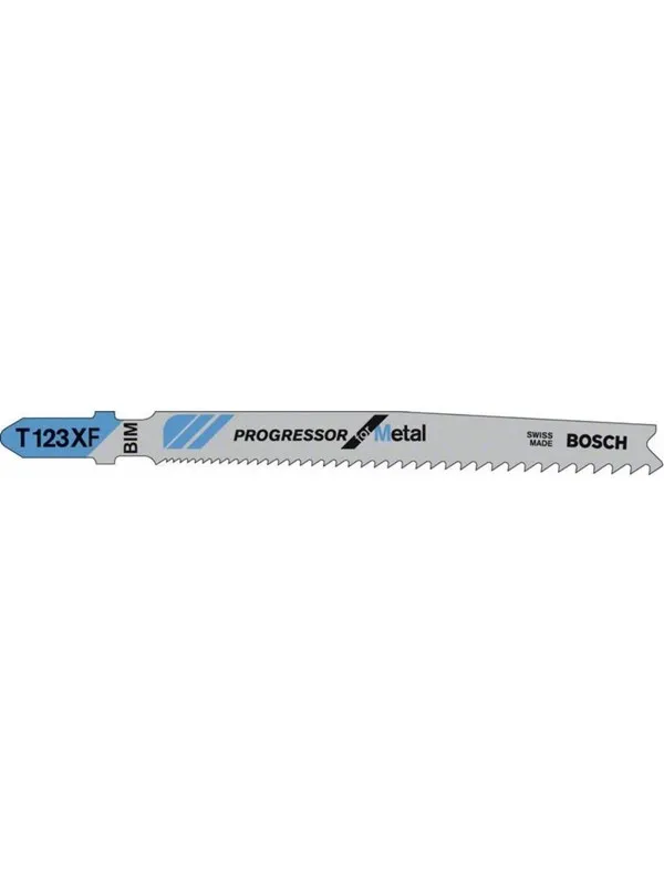 Bosch Jigsaw Blade T 123 X Progressor for Metal  25 pcs.