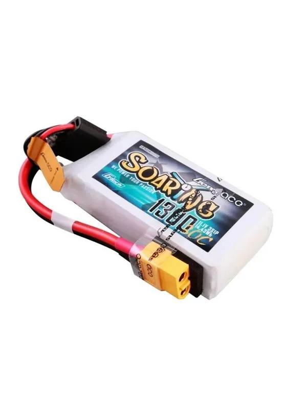 Gens ace &Tattu G-Tech Soaring 1300mAh 11.1V 30C 3S1P Lipo Battery