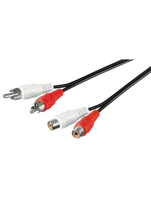 Pro RCA Stereo Extension Cable - 1.5m