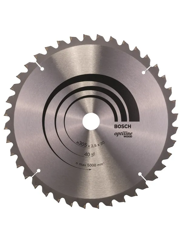 Bosch Sirkelsagblad Optiline Wood 305 x 30 x 2,5 mm, 40