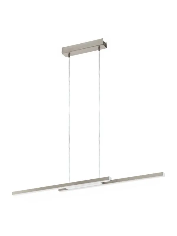 EGLO ZILLERIO-Z long table pendant brushed steel
