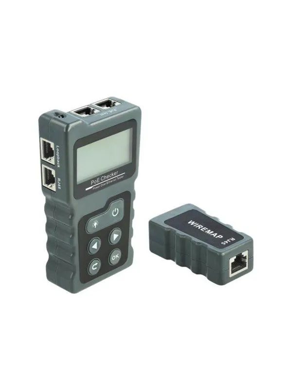 DeLOCK LCD Cable Tester RJ45 / PoE / DC
