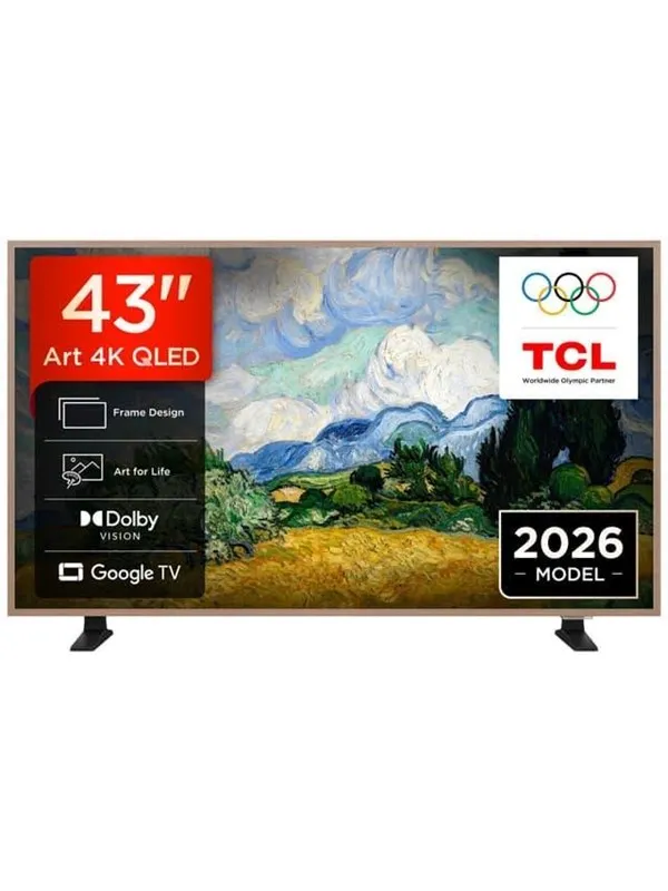 TCL Flatskjerm-TV 43"" A400 Pro - 4K QLED Google TV