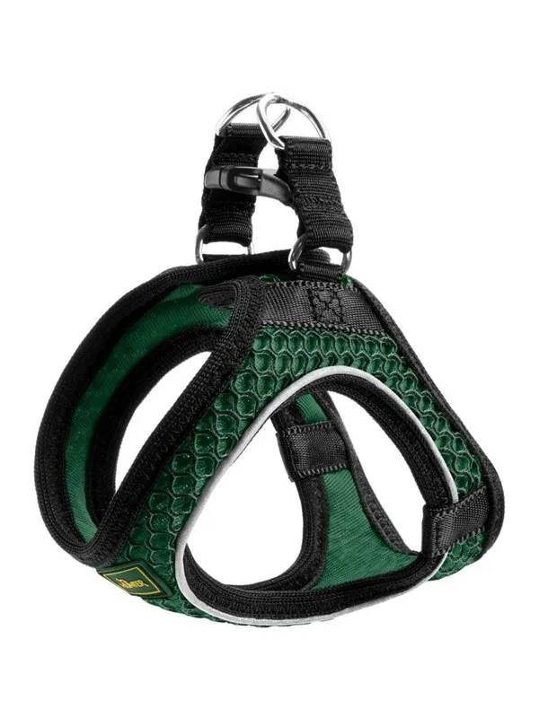 Hunter Dog harness Hilo Comfort. M-L dark green