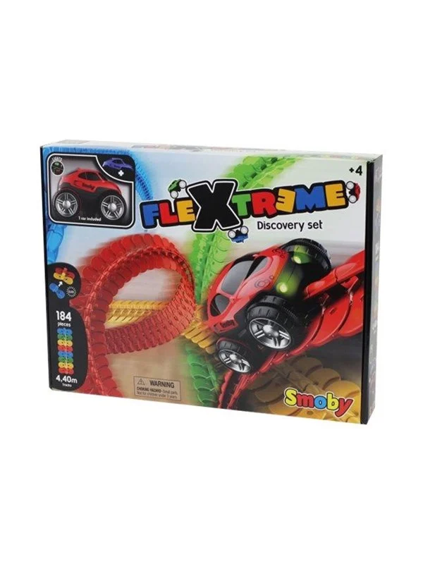 Smoby Flextreme Discovery Race Track Set 184pcs.