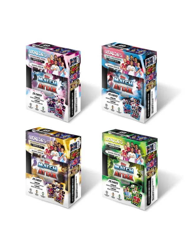 Topps Match Attax Champions League Booster Tin - Assorted