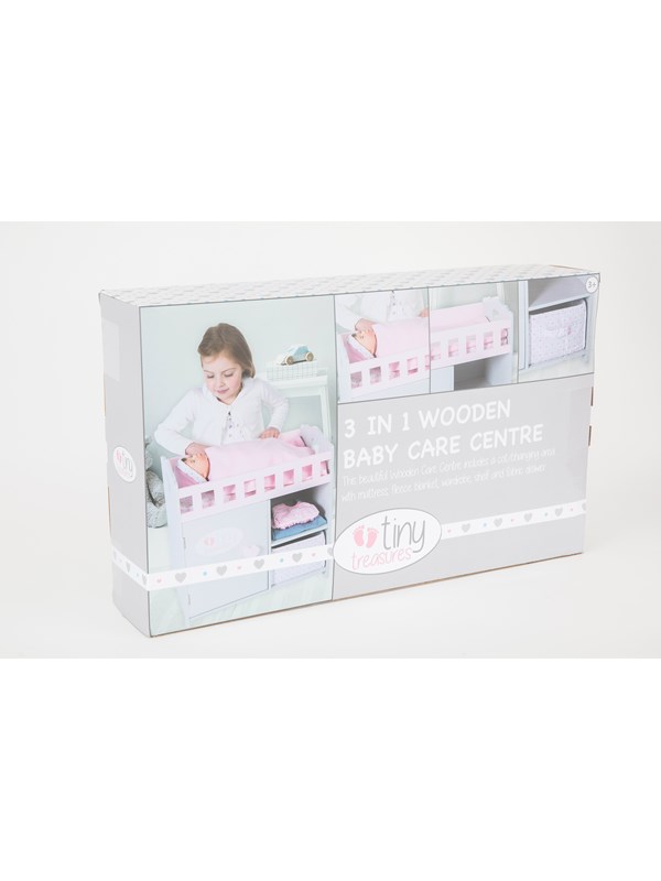 Tiny Treasures Wooden baby care center