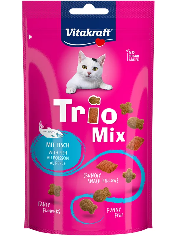 Vitakraft Trio Mix med Fisk 60g