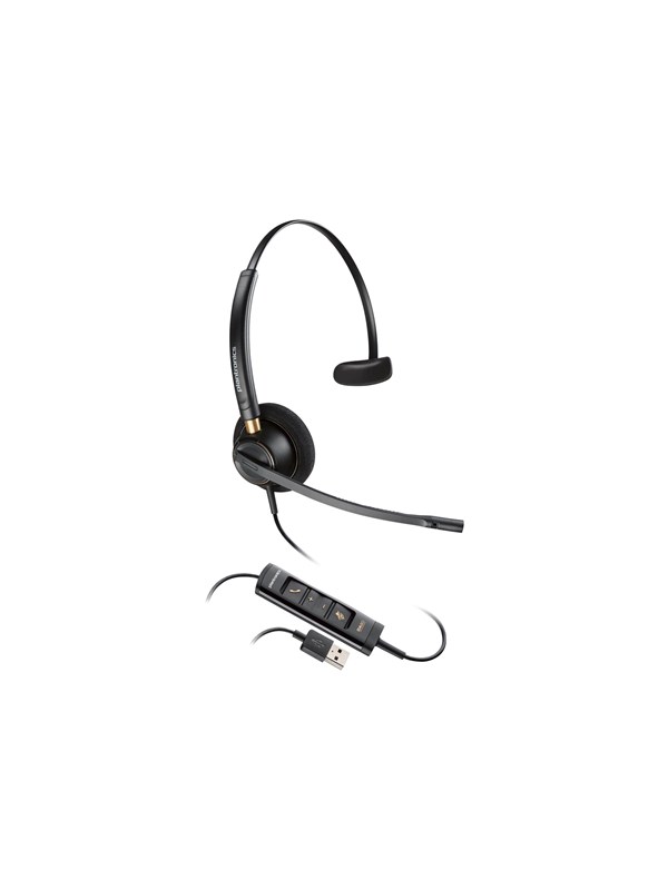 Poly EncorePro 515-M | On Ear headset | Microphone | Active noisereduction