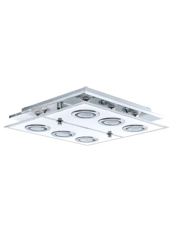 EGLO CABO TAKLAMPE 6X3W KROM/HVIT
