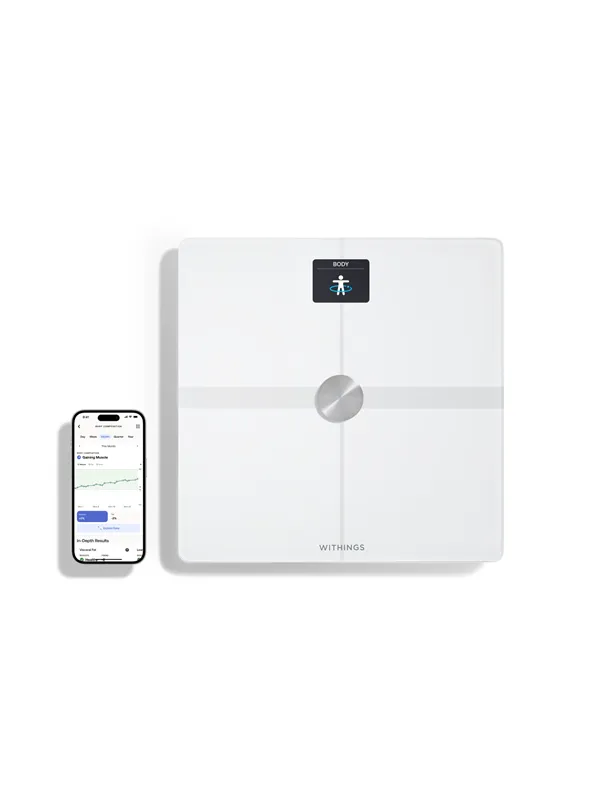 Withings Analysevekt Body Smart - Hvit