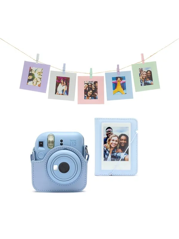 Fujifilm INSTAX Mini 12 Accessory Kit - Pastel Blue