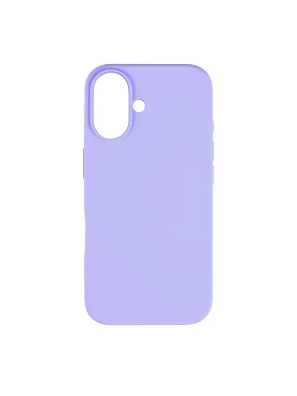Pomologic CoverCase Silicone iPhone 16 Light Purple W/Magsafe