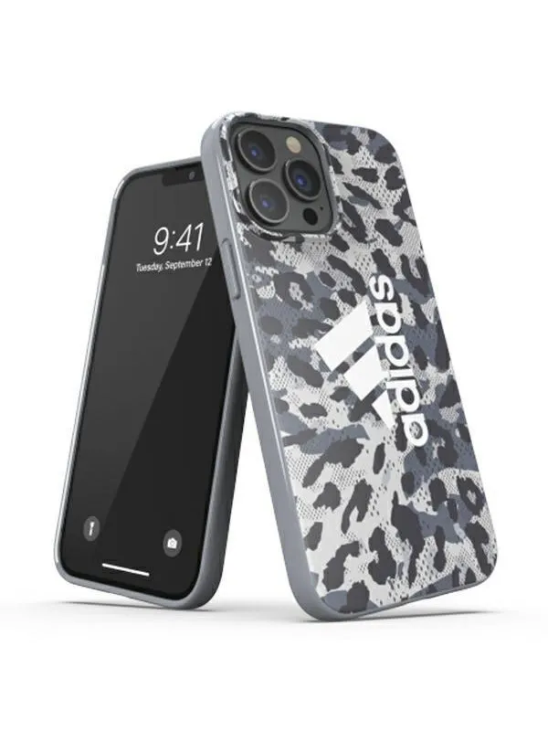 Adidas OR SnapCase Leopard Case for iPhone 13 Pro Max - Grey
