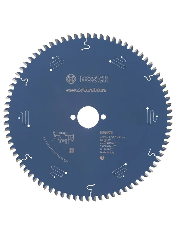 Bosch Sirkelsagblad Expert for Aluminium 235 x 30 x 2,6 mm, 80