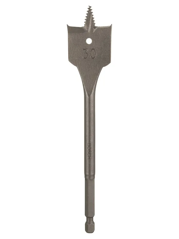 Bosch Flatfresebor Self Cut, sekskant D= 30,0 mm, L= 152 mm