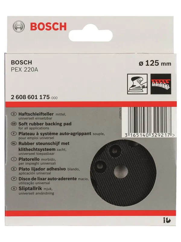 Bosch Slipetallerken Uten festesett
