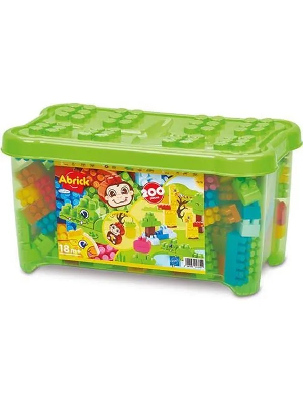 Ecoiffier 200 pieces Jungle Barrel