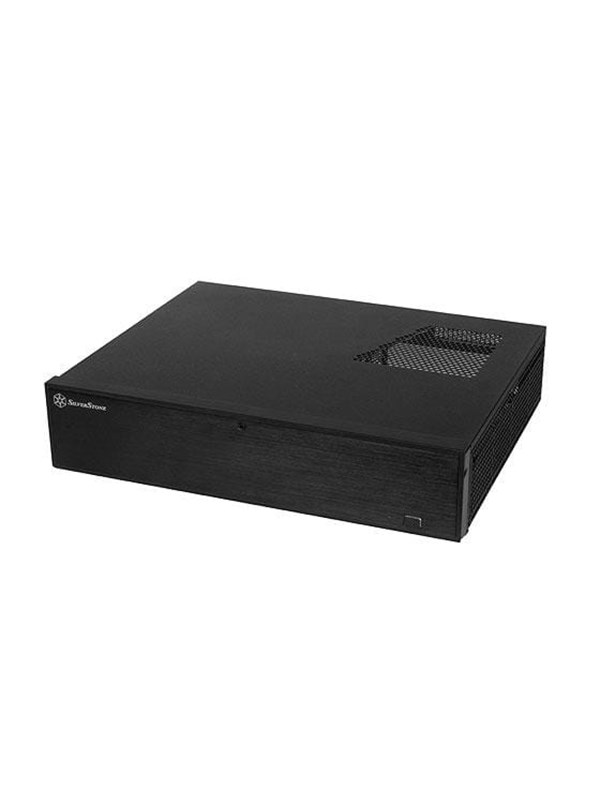 SilverStone Milo ML04B - Svart - Kabinett - Desktop - Svart