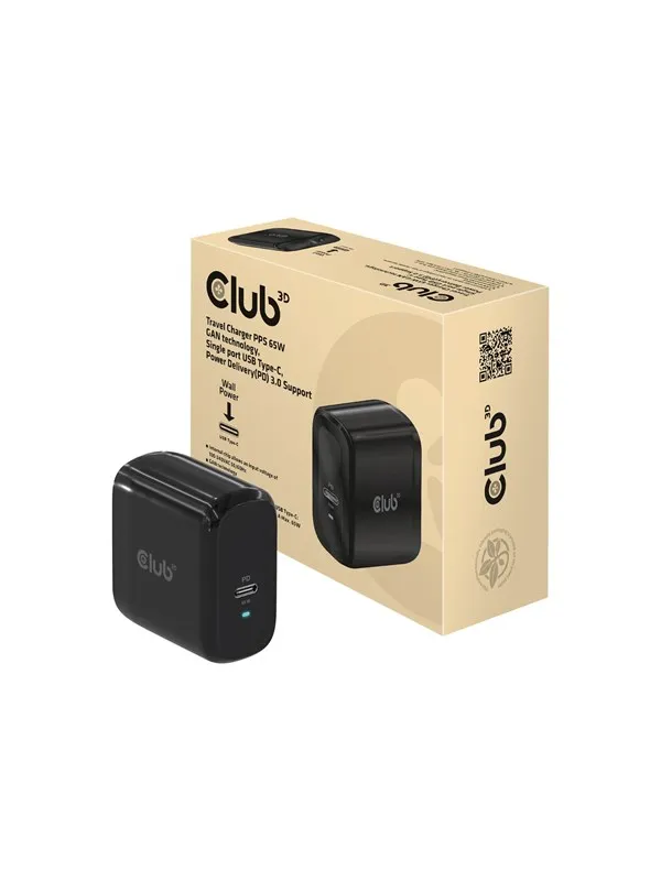 Club 3D CAC-1905 - power adapter - 65 Watt