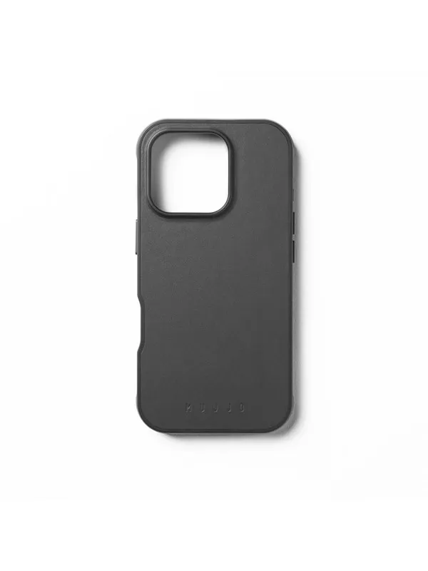 Mujjo Shield Case for iPhone 16 Pro - Black