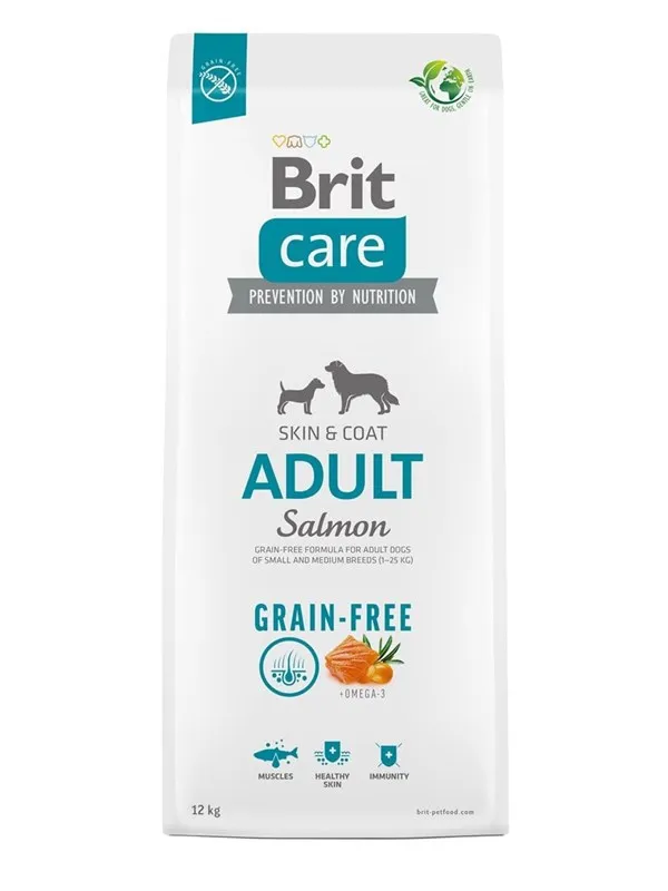 Brit Care Dog Grain-free Adult Salmon 12kg