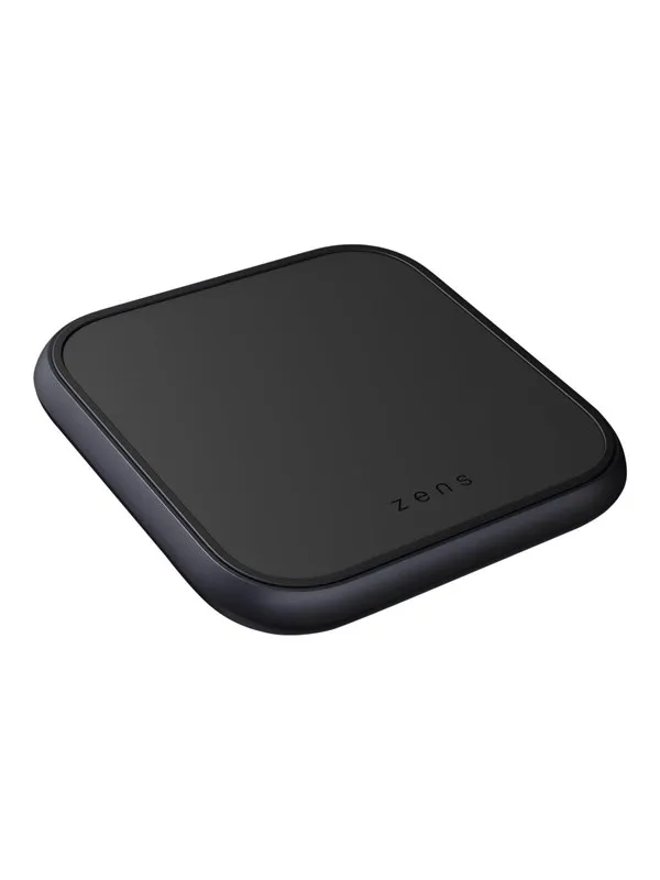 ZENS Aluminium Single Wireless Charger with 18W USB PD