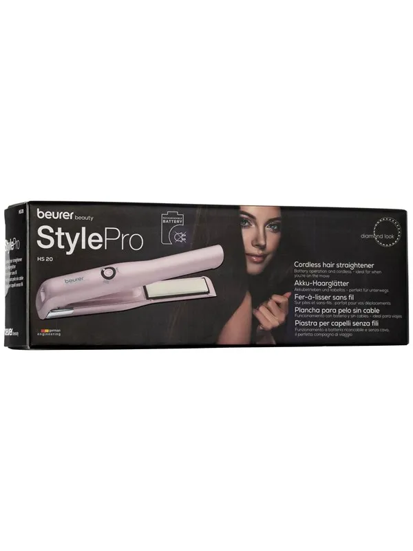 Beurer HS 20 Cordless Hair Straightener
