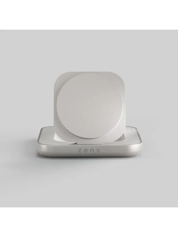ZENS Magnetic Nightstand Charger - White