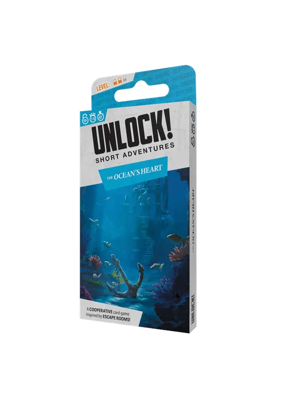 Asmodee Unlock Short 12 The Ocean's Heart (ENG)