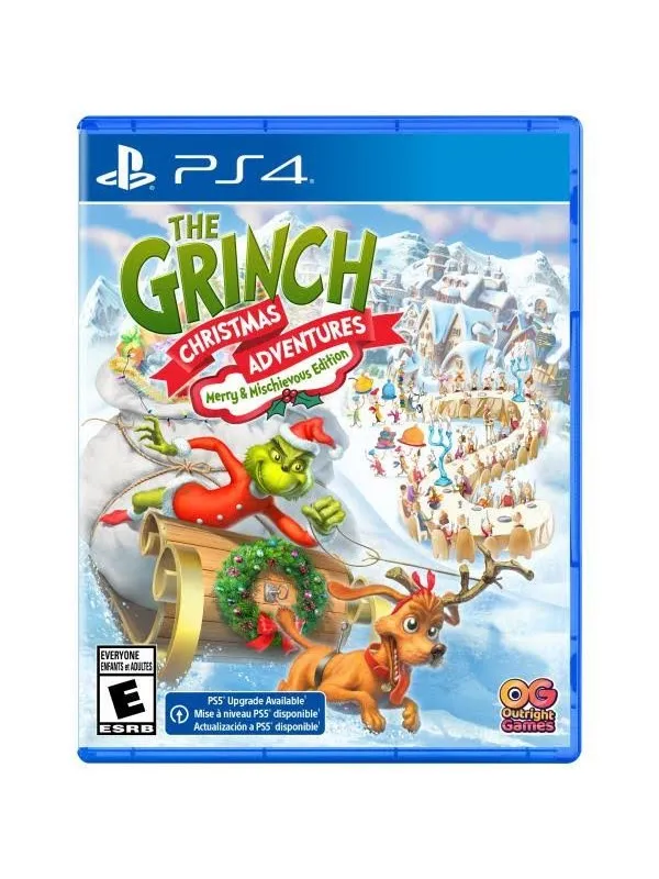 The Grinch Christmas Adventures (Merry & Mischievous Edition) - Sony PlayStation 4 - Platformer