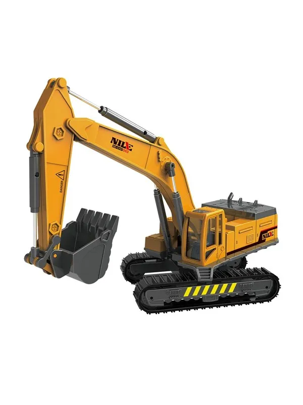 Johntoy - Excavator Yellow 1:55