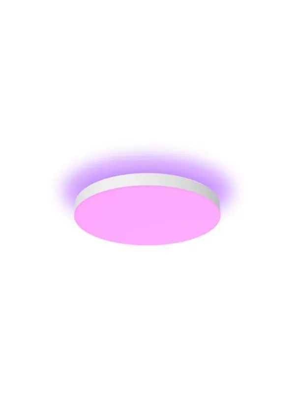 Philips Hue Datura takpanel rund liten (hvit) - hvit og fargestemning