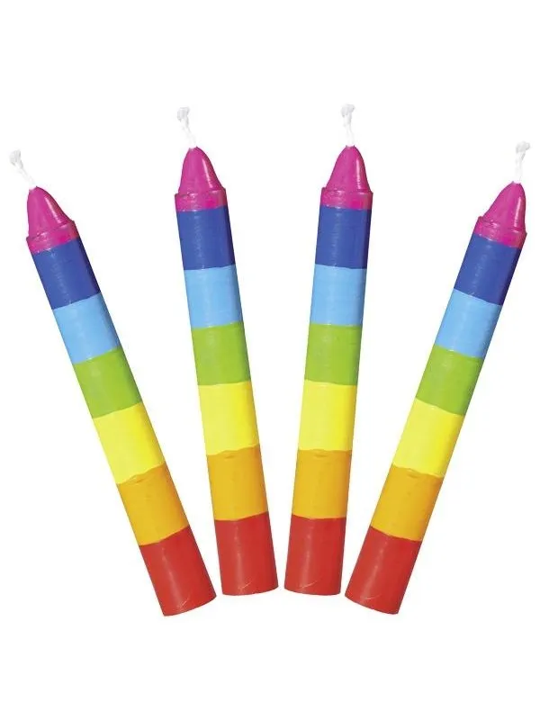 Goki Candles Rainbow 10 pcs.