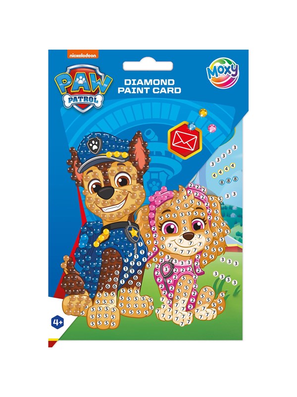 Hobby Mate PAW PATROL Diamond Painting card