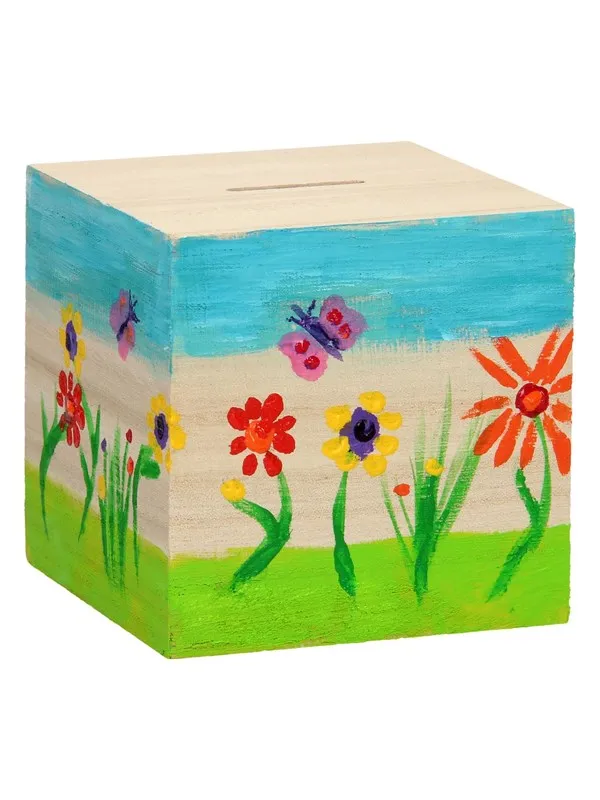 Playwood Decorate your own Money Box