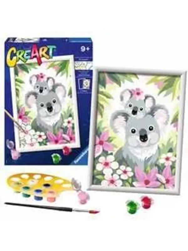 Ravensburger CreArt Paint by Numbers - Koala Cuties