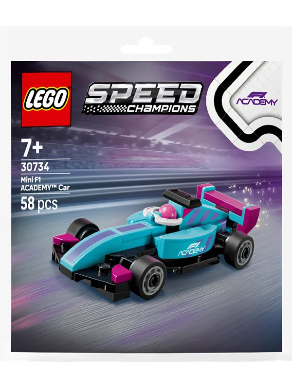 LEGO Speed Champions 30734 F1 ACADEMY™ minibil