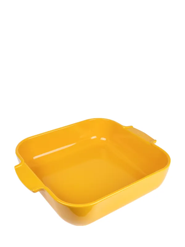 Peugeot Appolia Square oven dish 36 cm saffron yellow